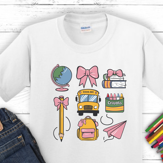 School Pattern Shirt