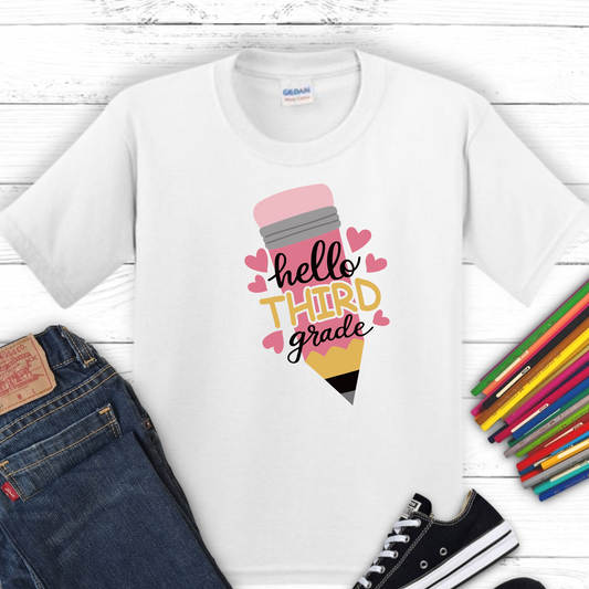 Pencil Hello Shirt