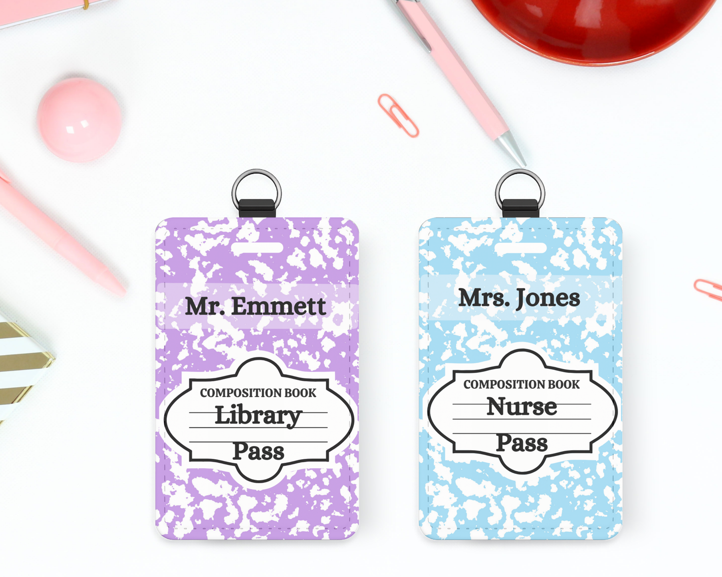 Custom Hall Pass