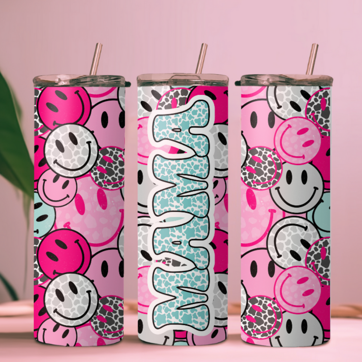 Smiley Mama Tumbler