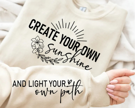 Create Your Own Sunshine Sweatshirt